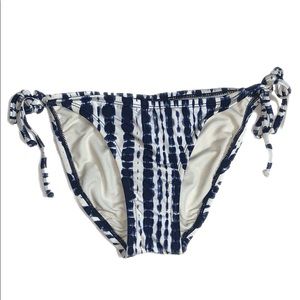 Xhiliration Tie Dye Bikini Bottoms